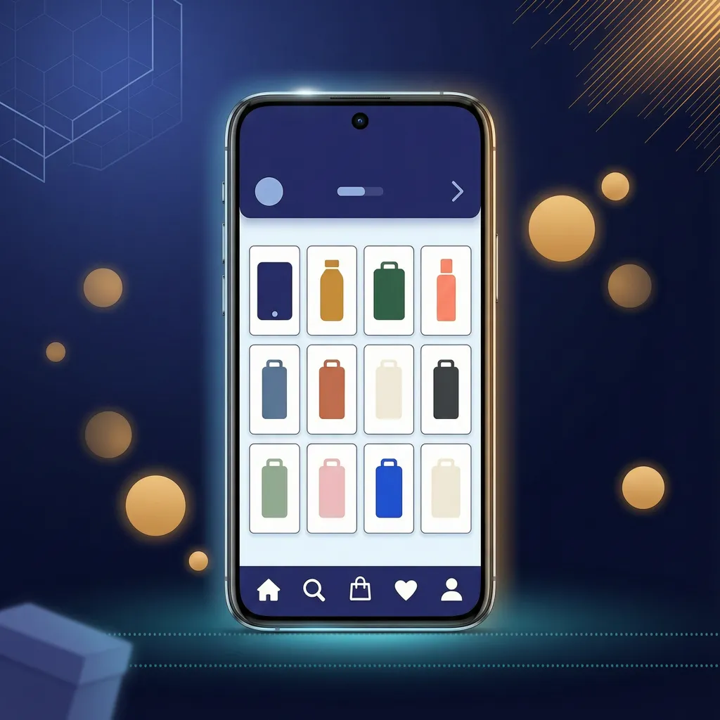 Kệ sản phẩm online với bộ ảnh chuẩn nền trắng