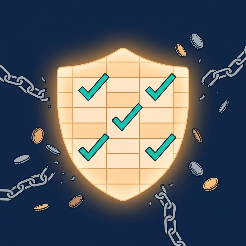 checklist bảo mật quản lý tài chính bằng excel